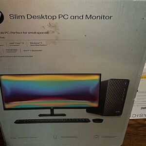 HP Black Laptop with Sleek Design and Compact Build